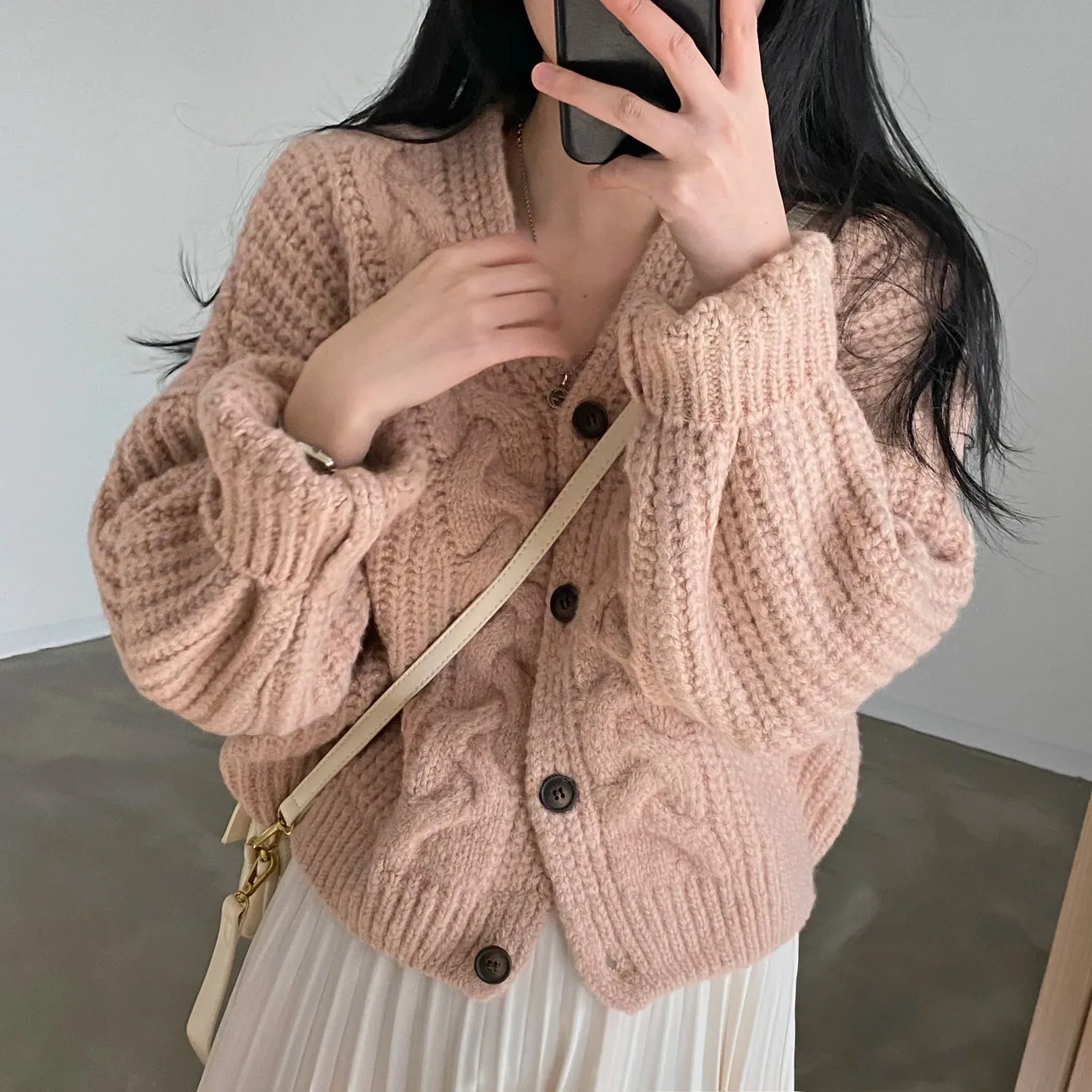 Vintage V-Neck Cardigan
