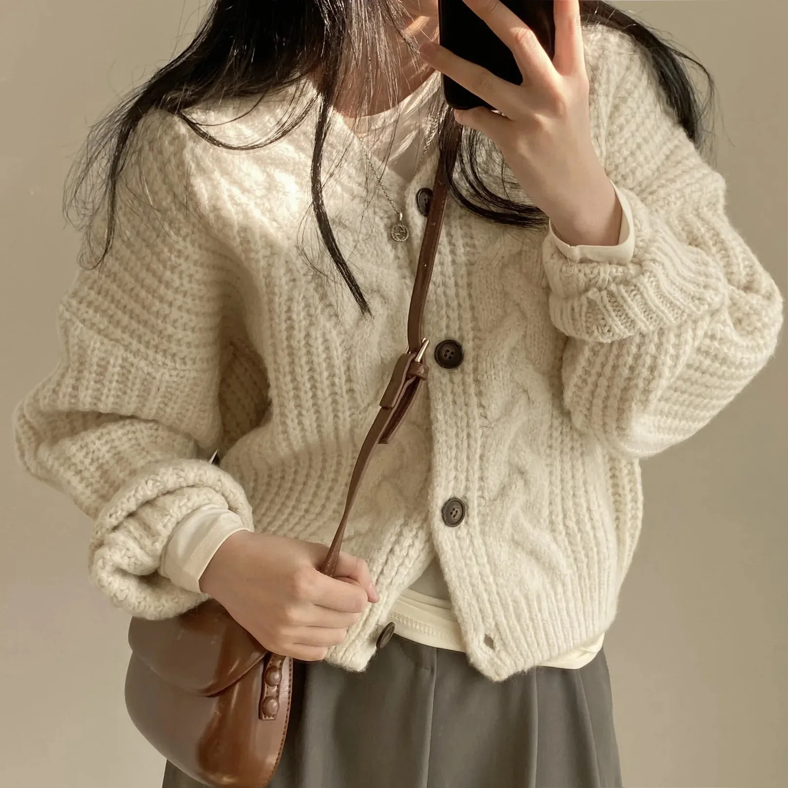 Vintage V-Neck Cardigan
