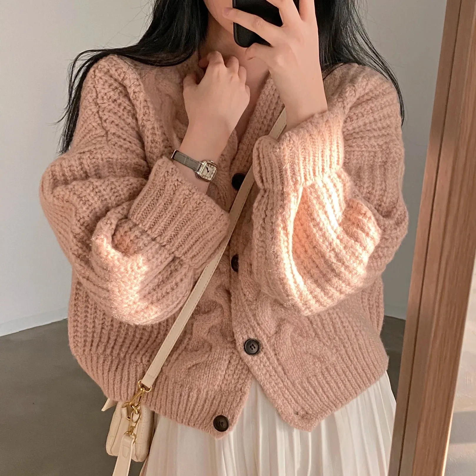 Vintage V-Neck Cardigan
