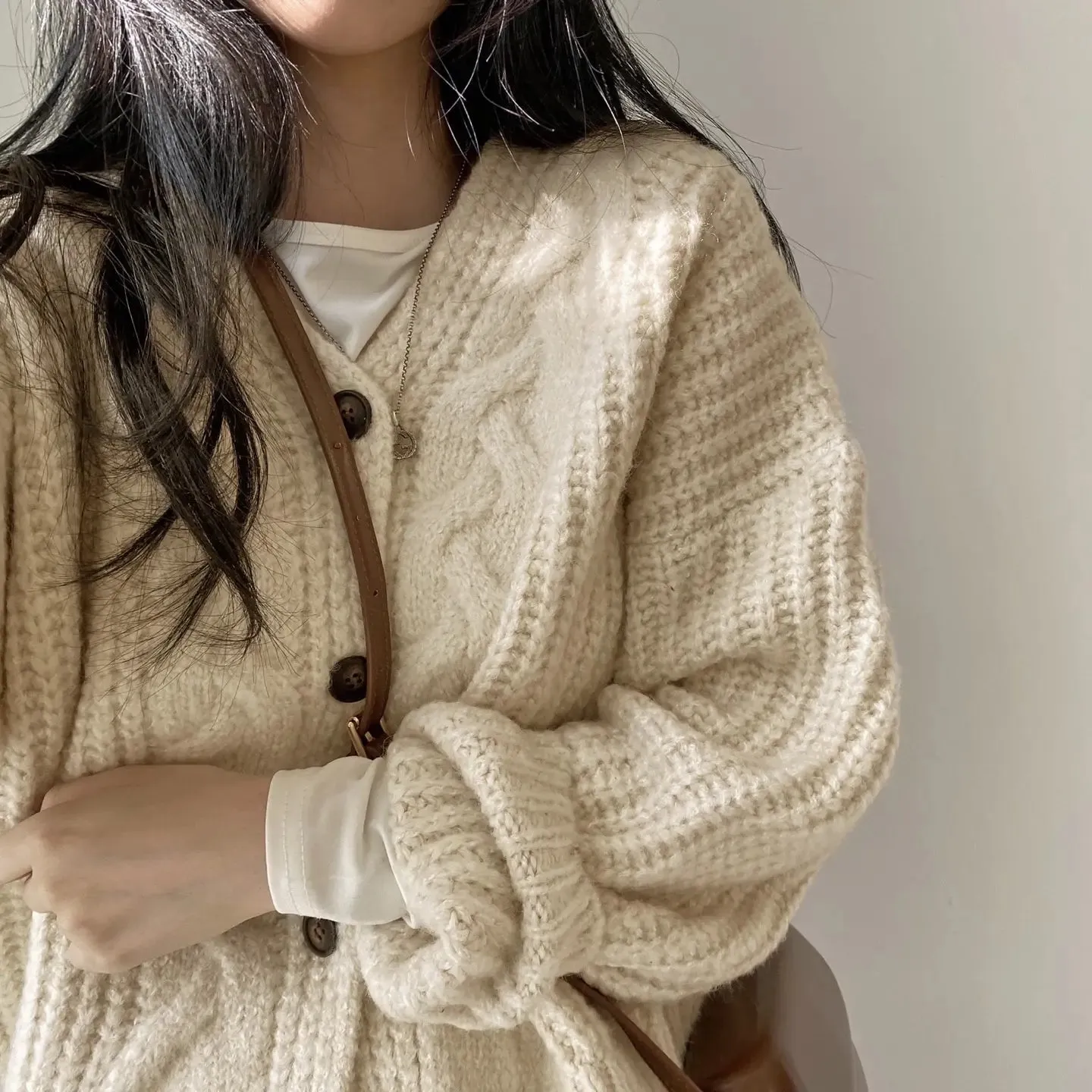 Vintage V-Neck Cardigan