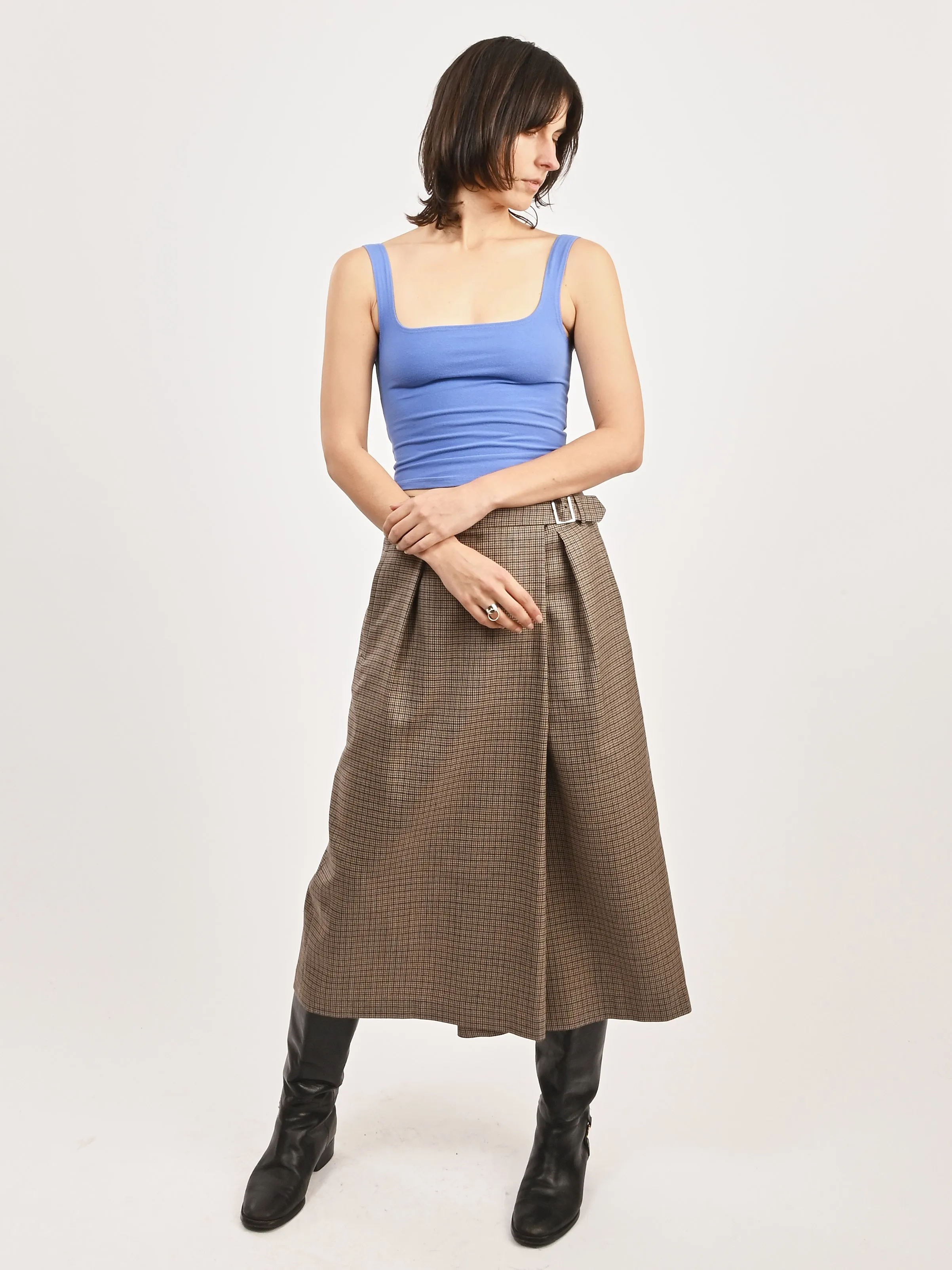 Violet Blue Matisse Scooped Tank
