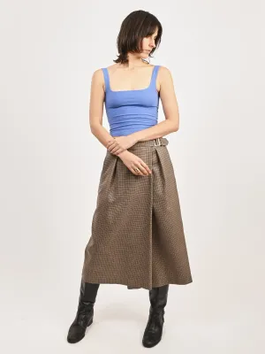 Violet Blue Matisse Scooped Tank