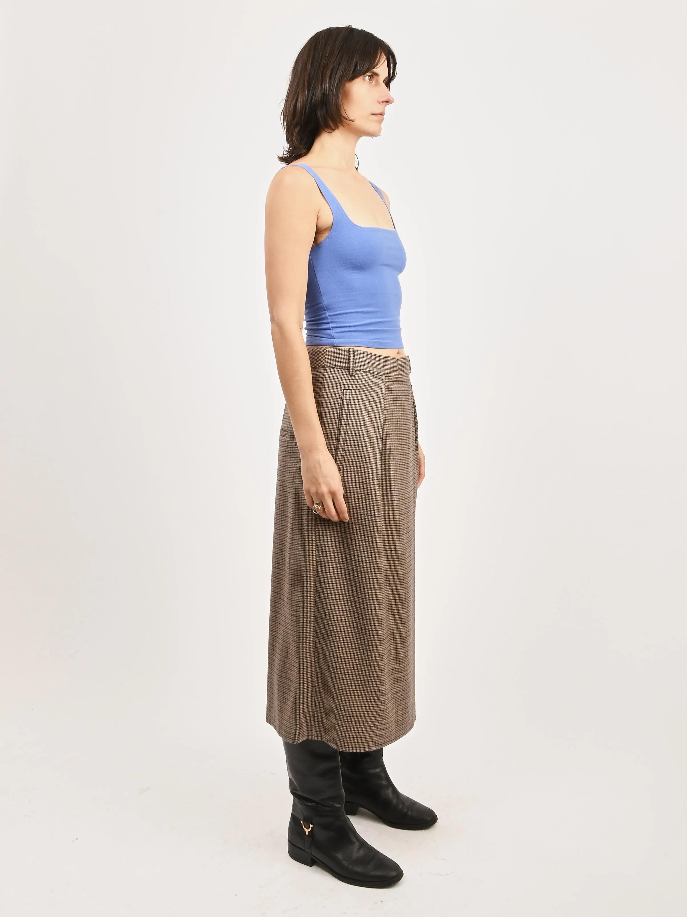 Violet Blue Matisse Scooped Tank