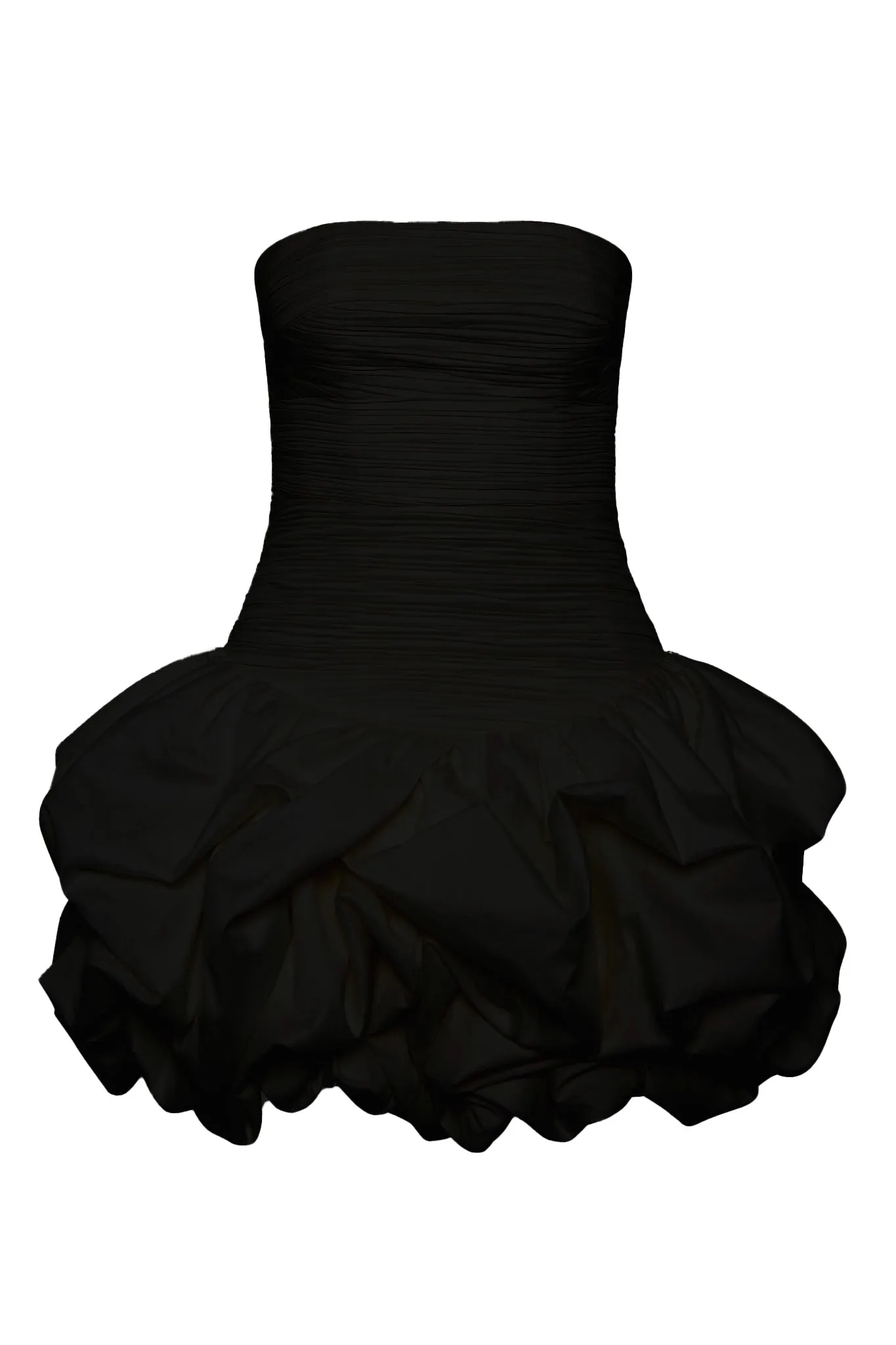 Violette Bubble Hem Mini Dress