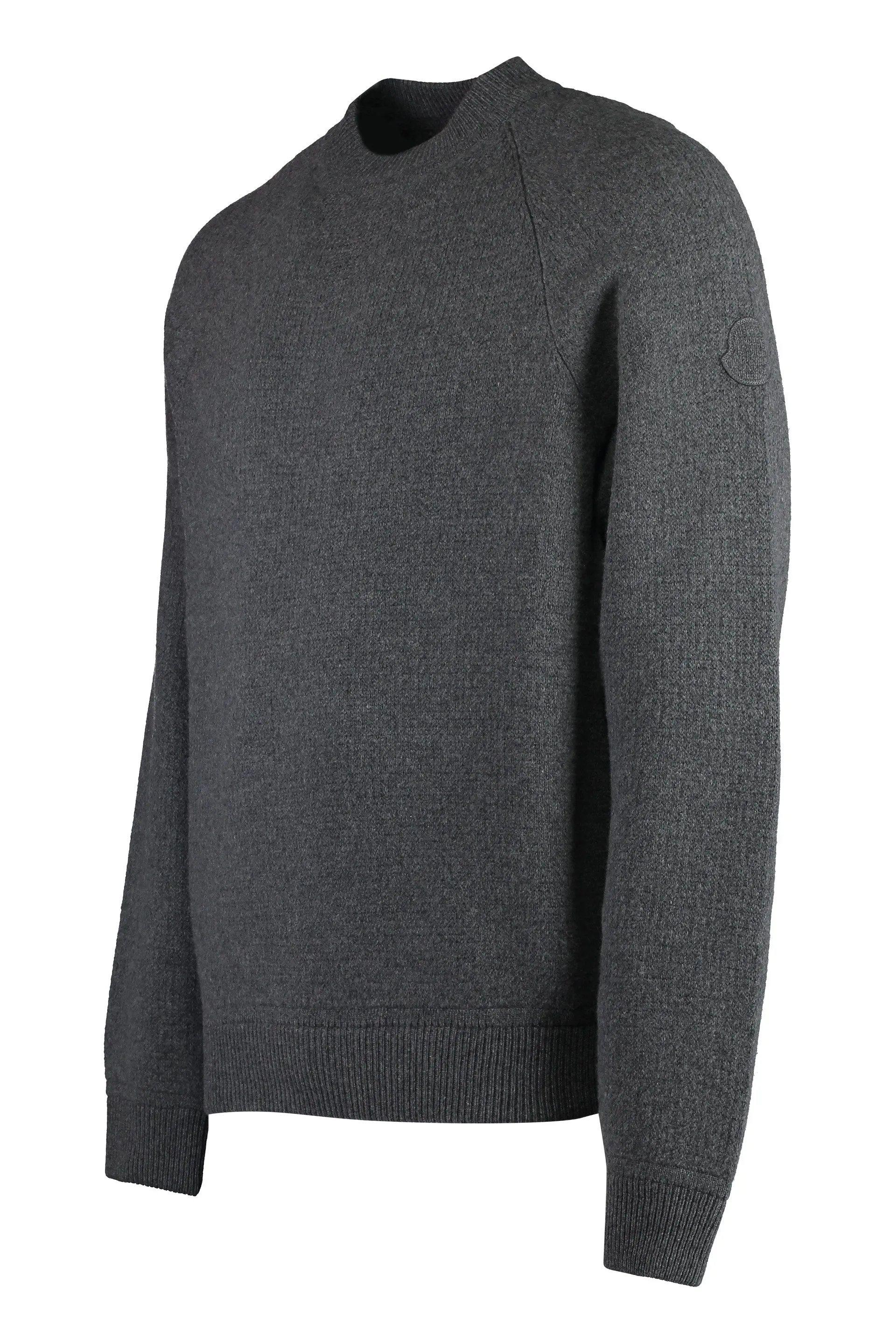 Virgin wool and cashmere pullover