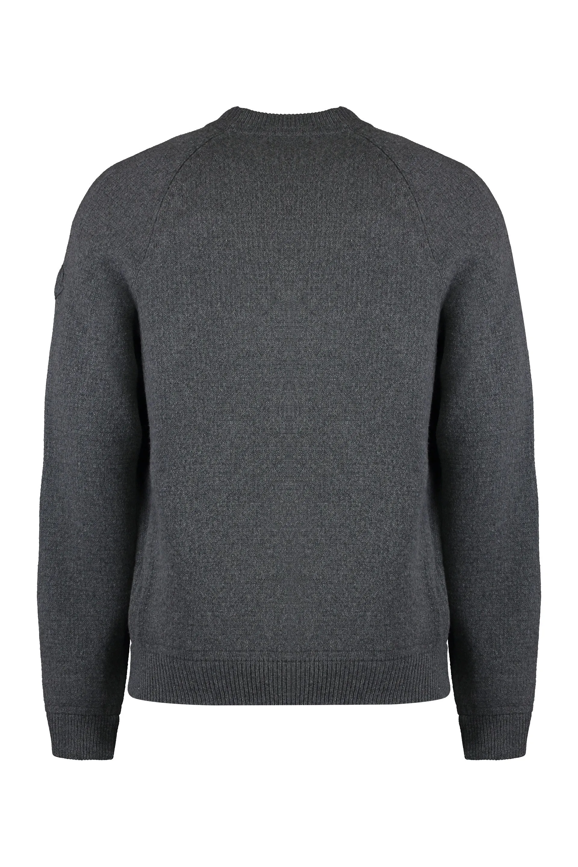 Virgin wool and cashmere pullover