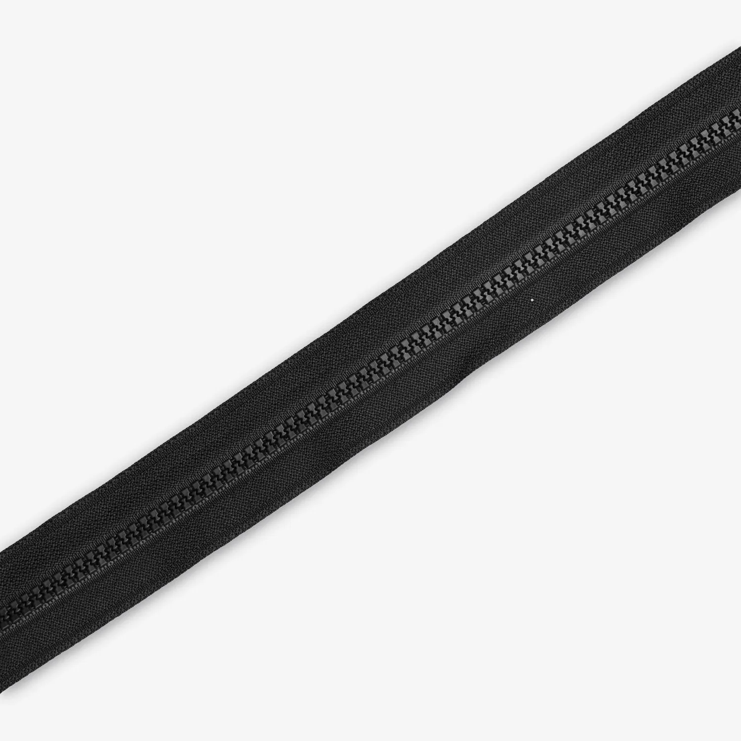 Vislon Type 5 Chunky Zip Open Ended - 70cm Black