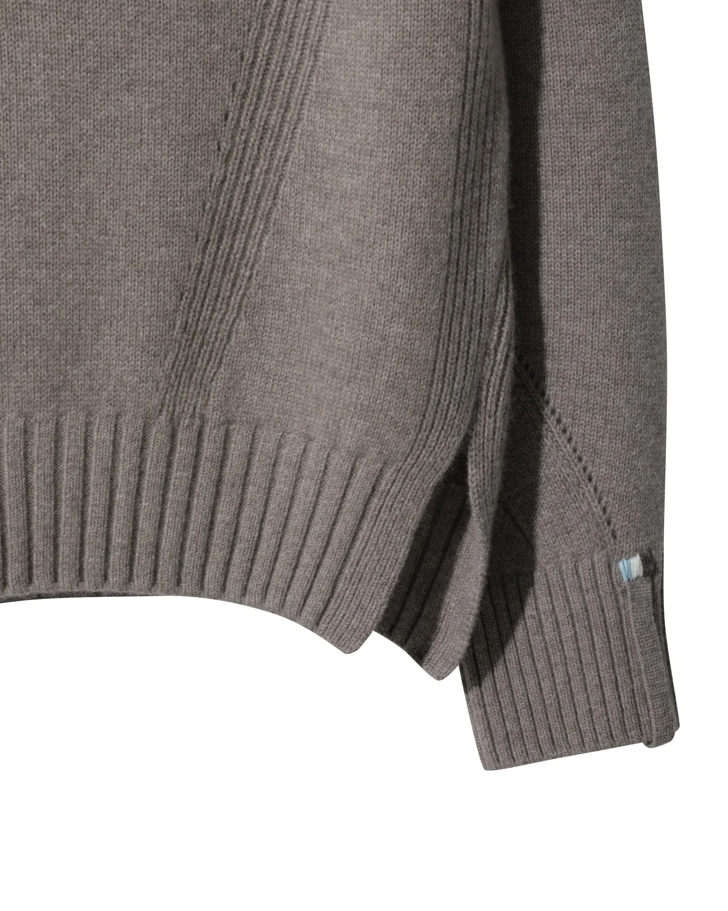 Wide-Collar Sweater