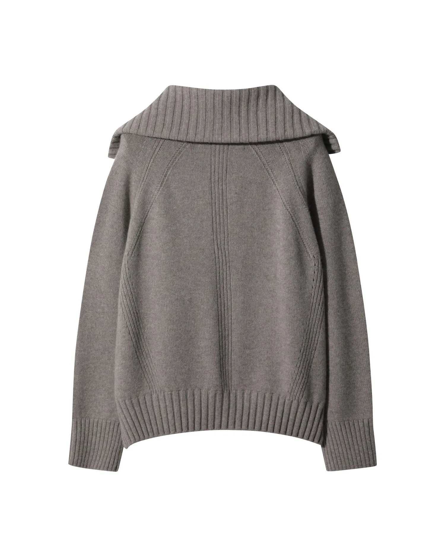 Wide-Collar Sweater