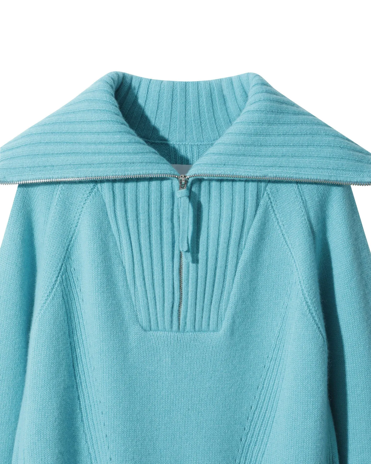 Wide-Collar Sweater
