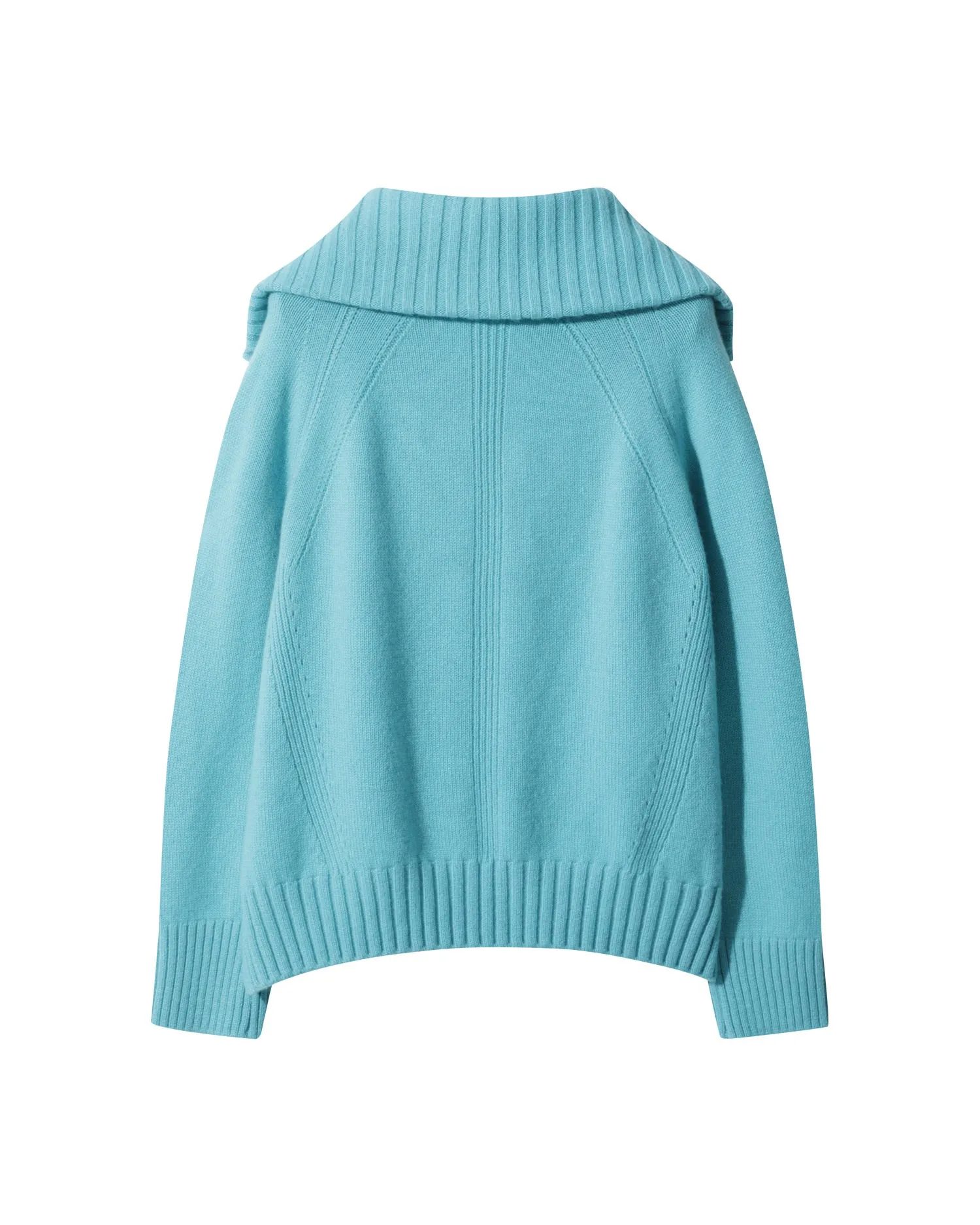 Wide-Collar Sweater