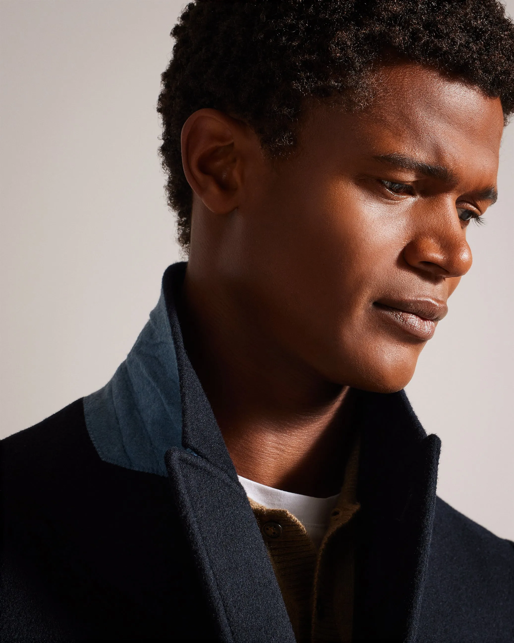 Wilding Wool Blend Peacoat