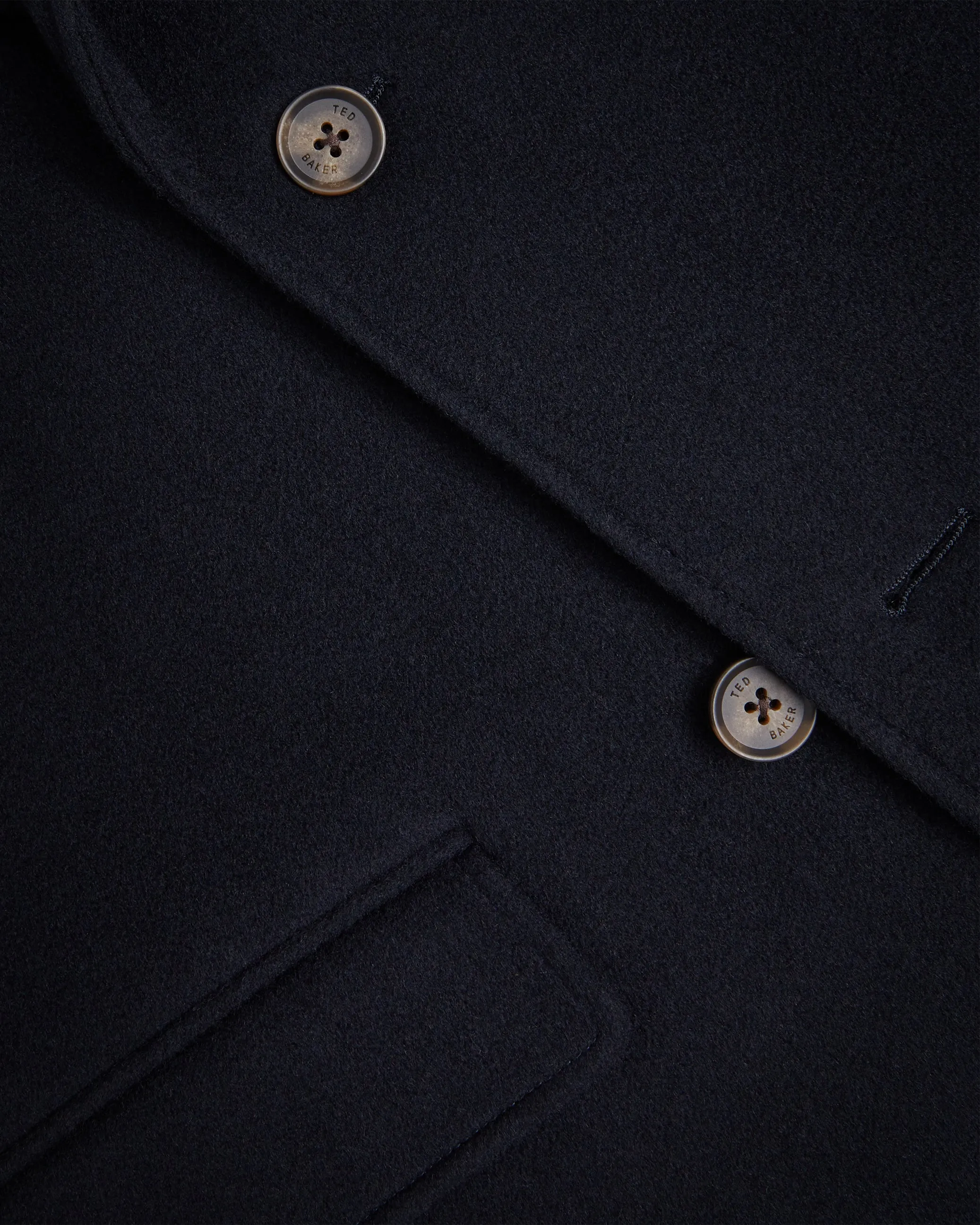 Wilding Wool Blend Peacoat
