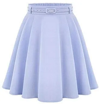 Women's Casual Medium Knee-length Skirts Retro Stylish Female High Waist Ball Gown Skirts Vintage Women Long Skirt