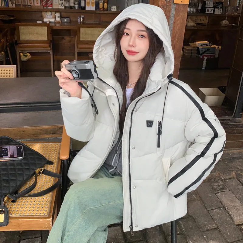 Women's Waterproof and Stain-Resistant Thickened Puffer Jacket