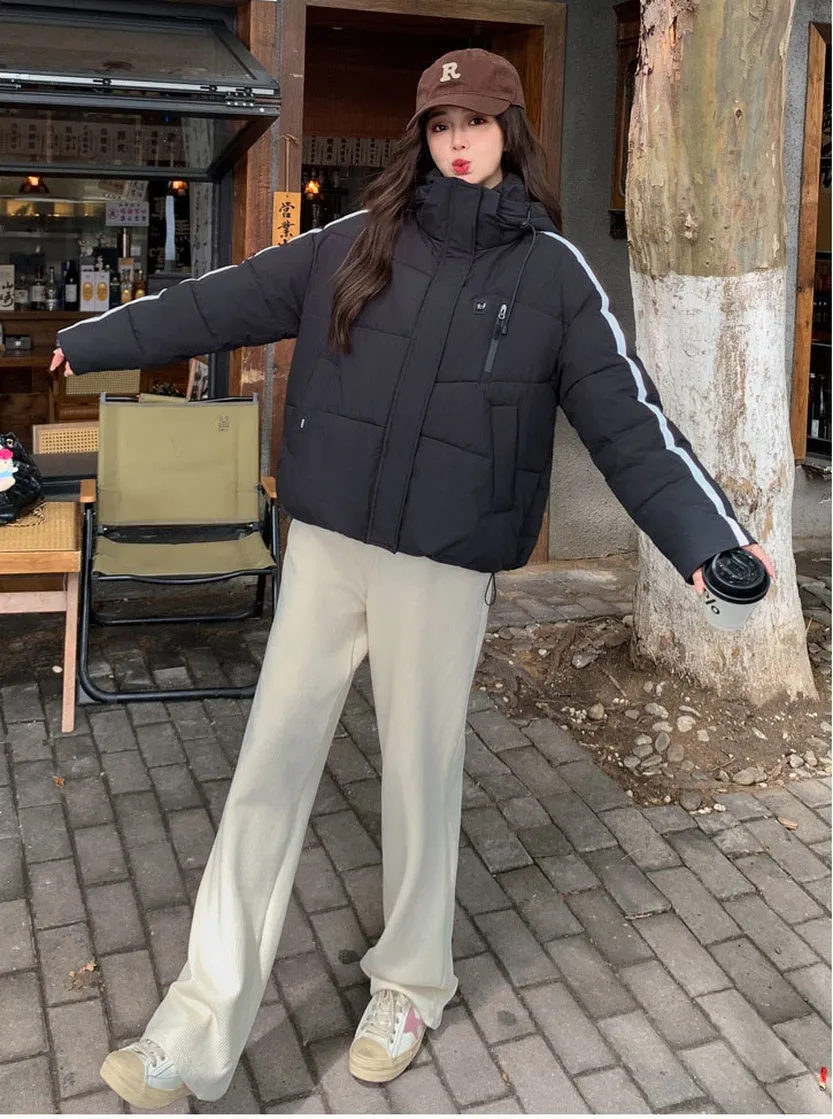 Women's Waterproof and Stain-Resistant Thickened Puffer Jacket