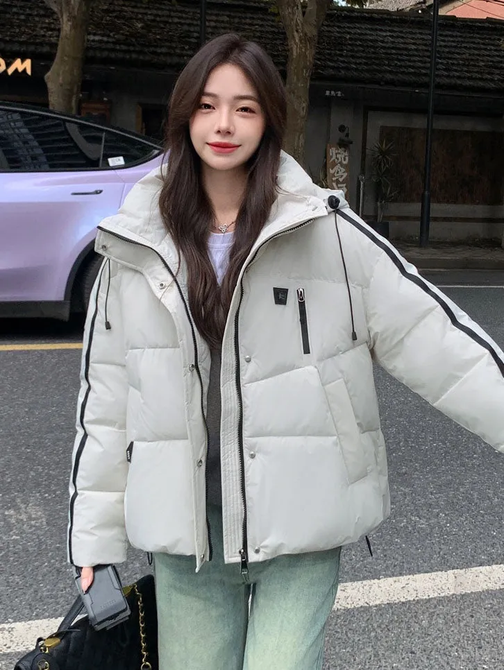 Women's Waterproof and Stain-Resistant Thickened Puffer Jacket
