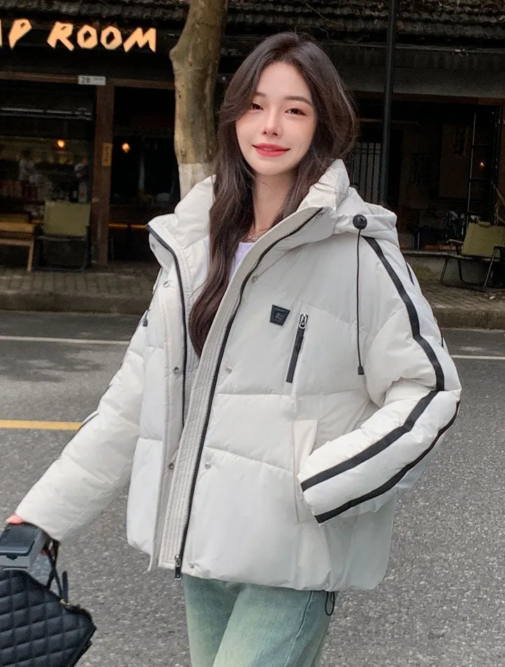 Women's Waterproof and Stain-Resistant Thickened Puffer Jacket