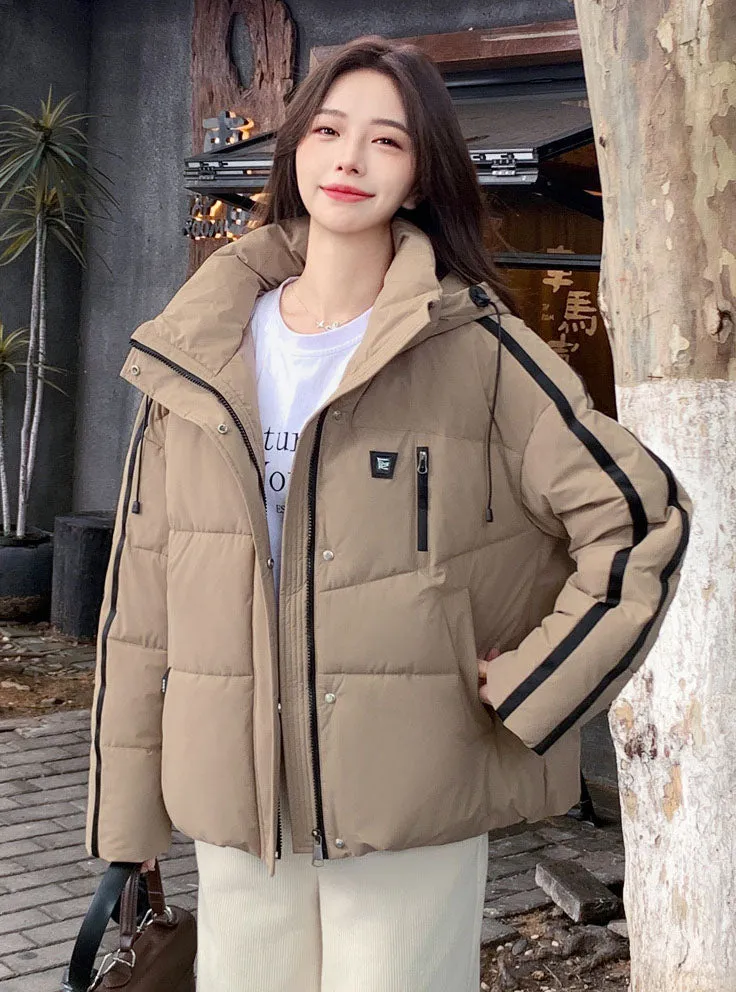 Women's Waterproof and Stain-Resistant Thickened Puffer Jacket