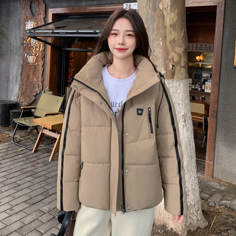 Women's Waterproof and Stain-Resistant Thickened Puffer Jacket