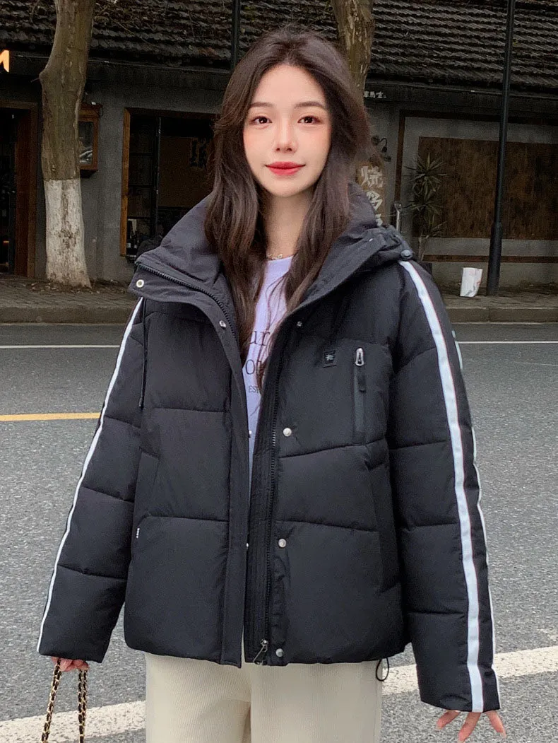 Women's Waterproof and Stain-Resistant Thickened Puffer Jacket