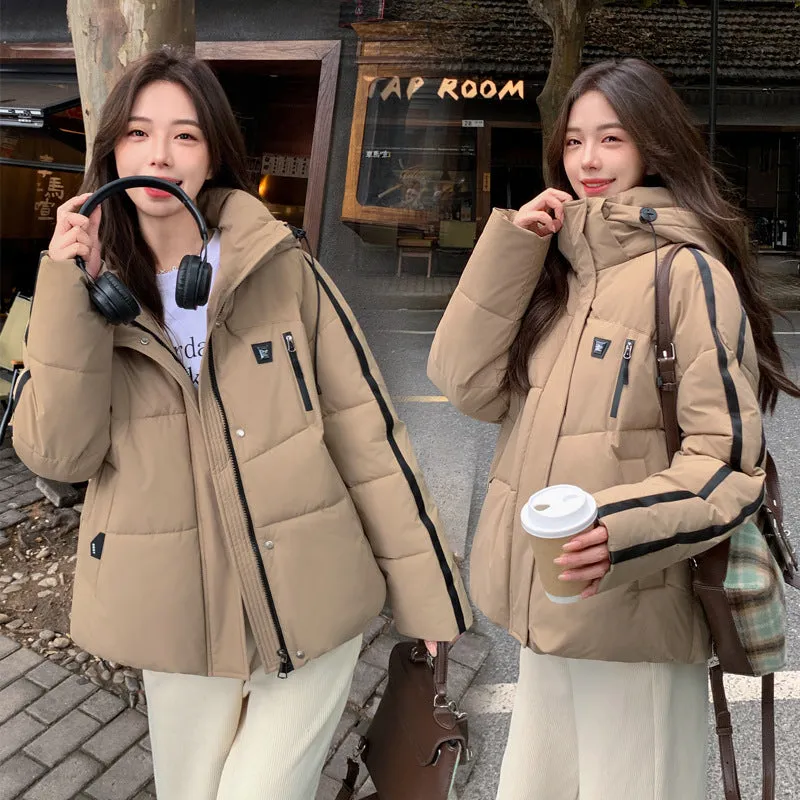 Women's Waterproof and Stain-Resistant Thickened Puffer Jacket
