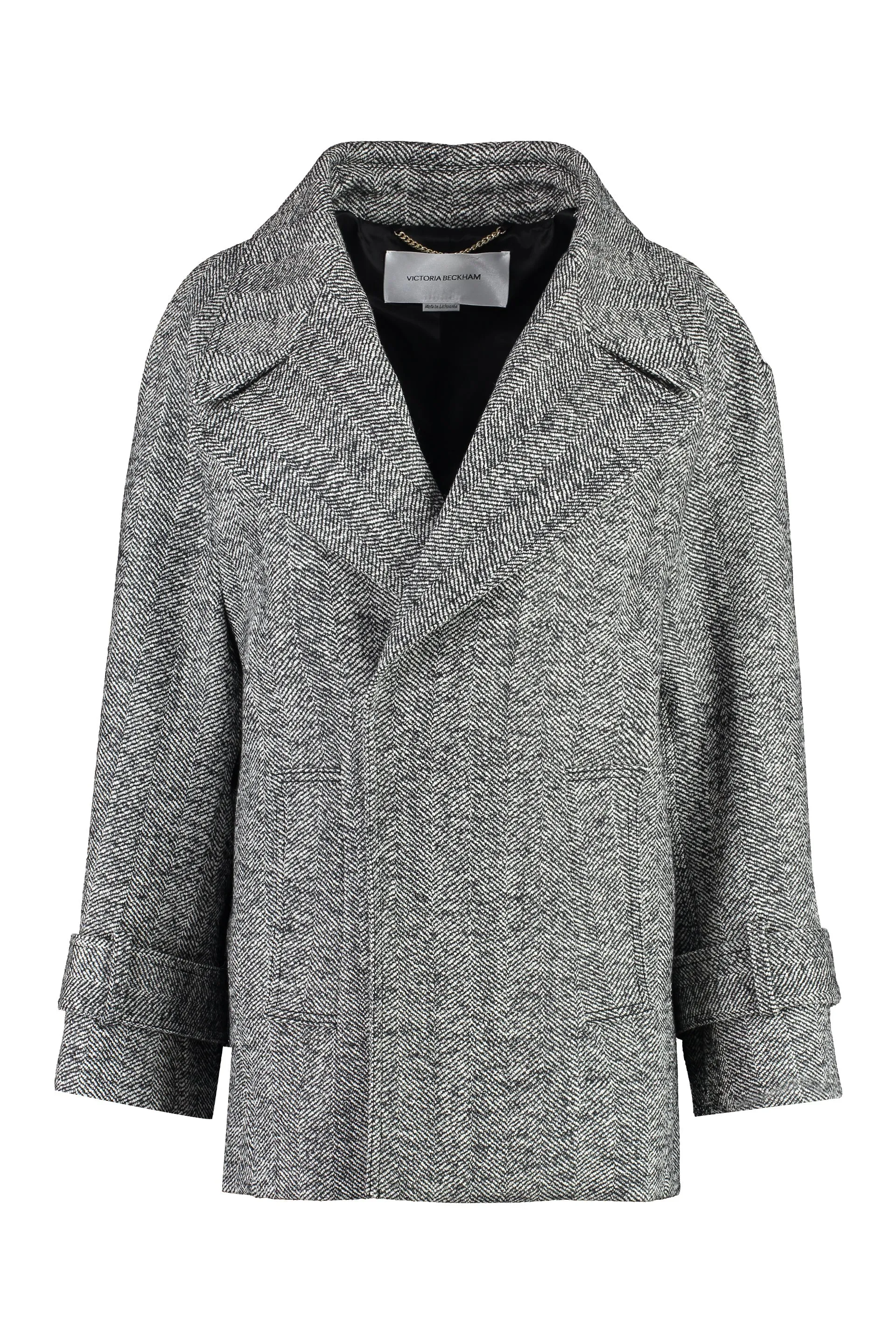 Wool blend peacoat