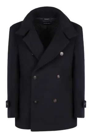 Wool blend peacoat