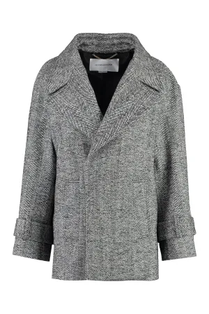Wool blend peacoat