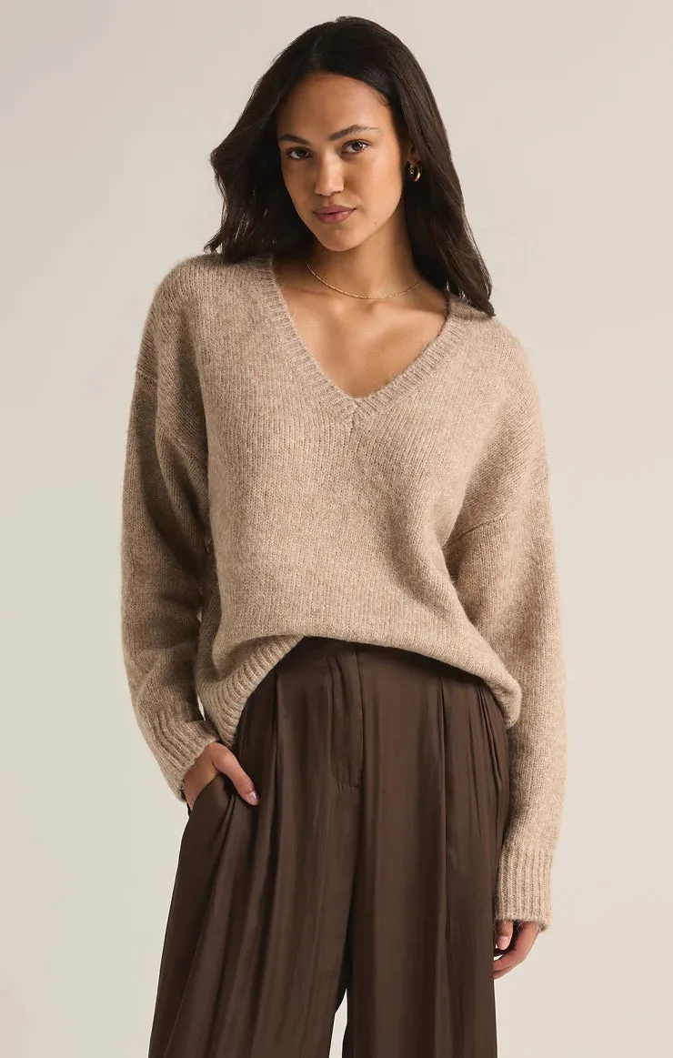 Z Supply All I Want V Neck Sweater