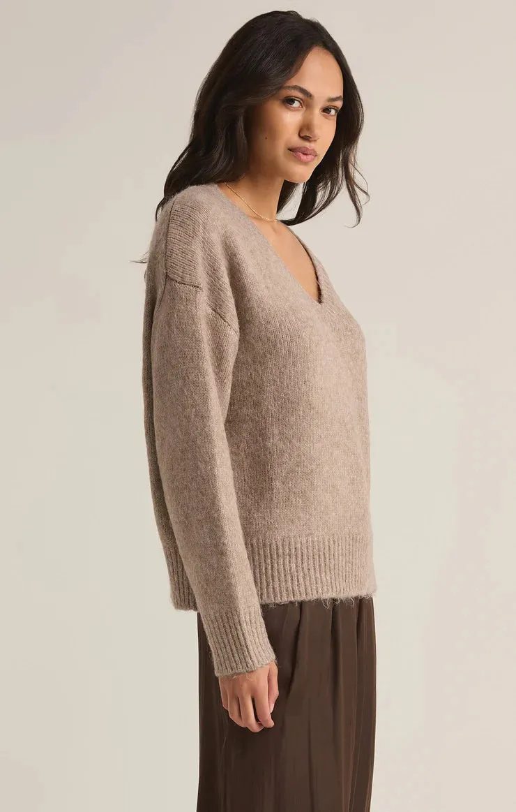 Z Supply All I Want V Neck Sweater