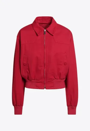Zip-Up Bomber Jacket