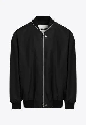 Zip-Up Bomber Jacket