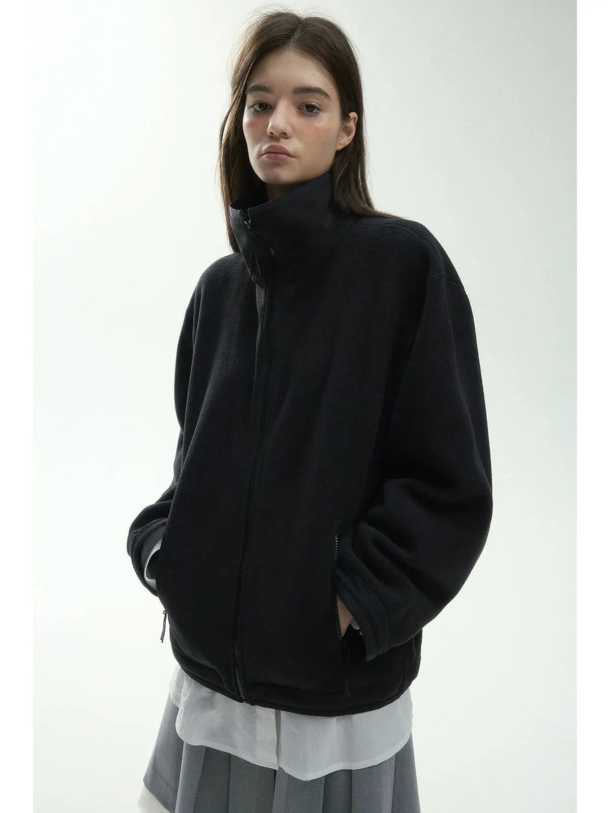 Zip-Up Fleece Jacket