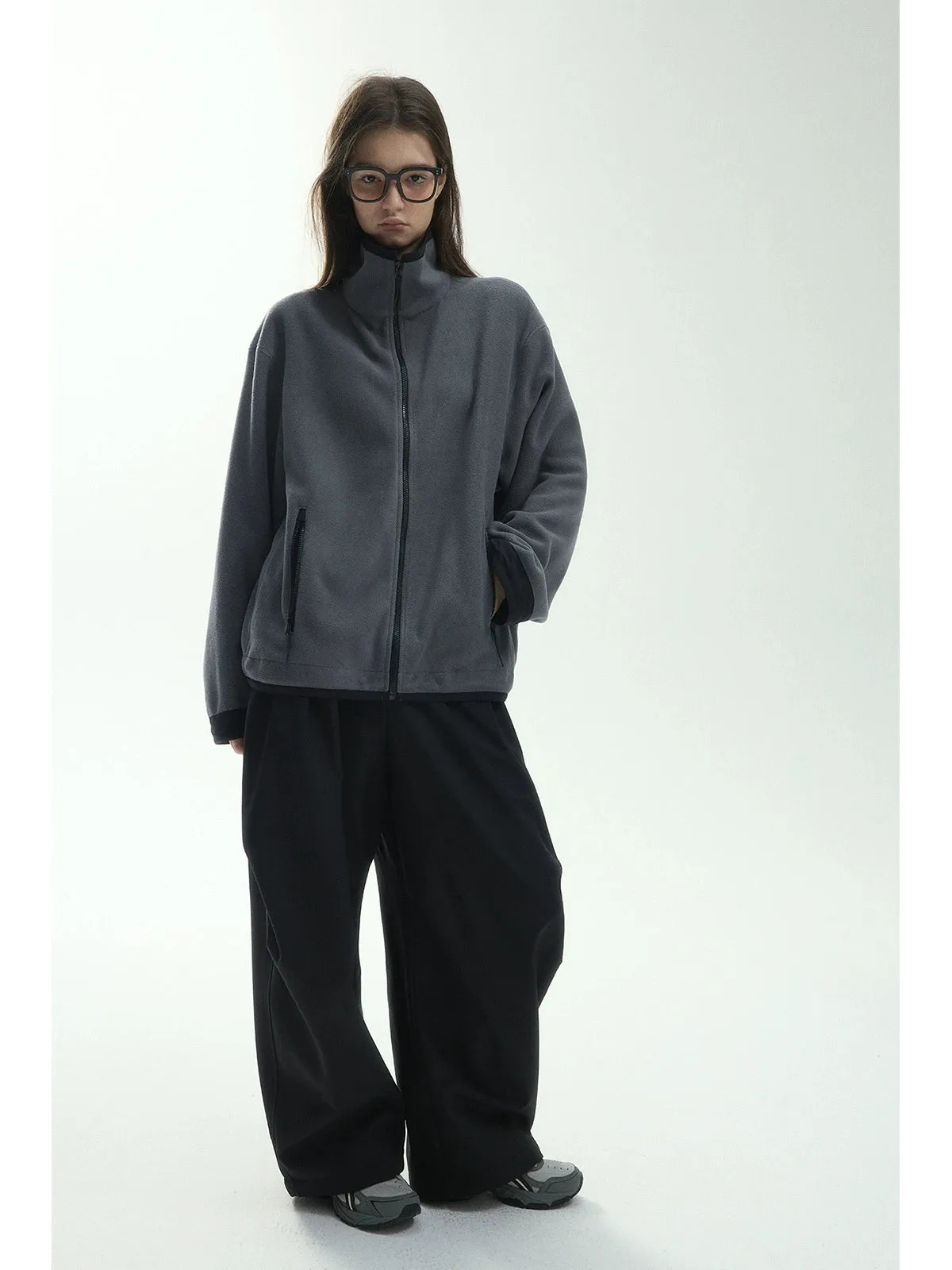 Zip-Up Fleece Jacket