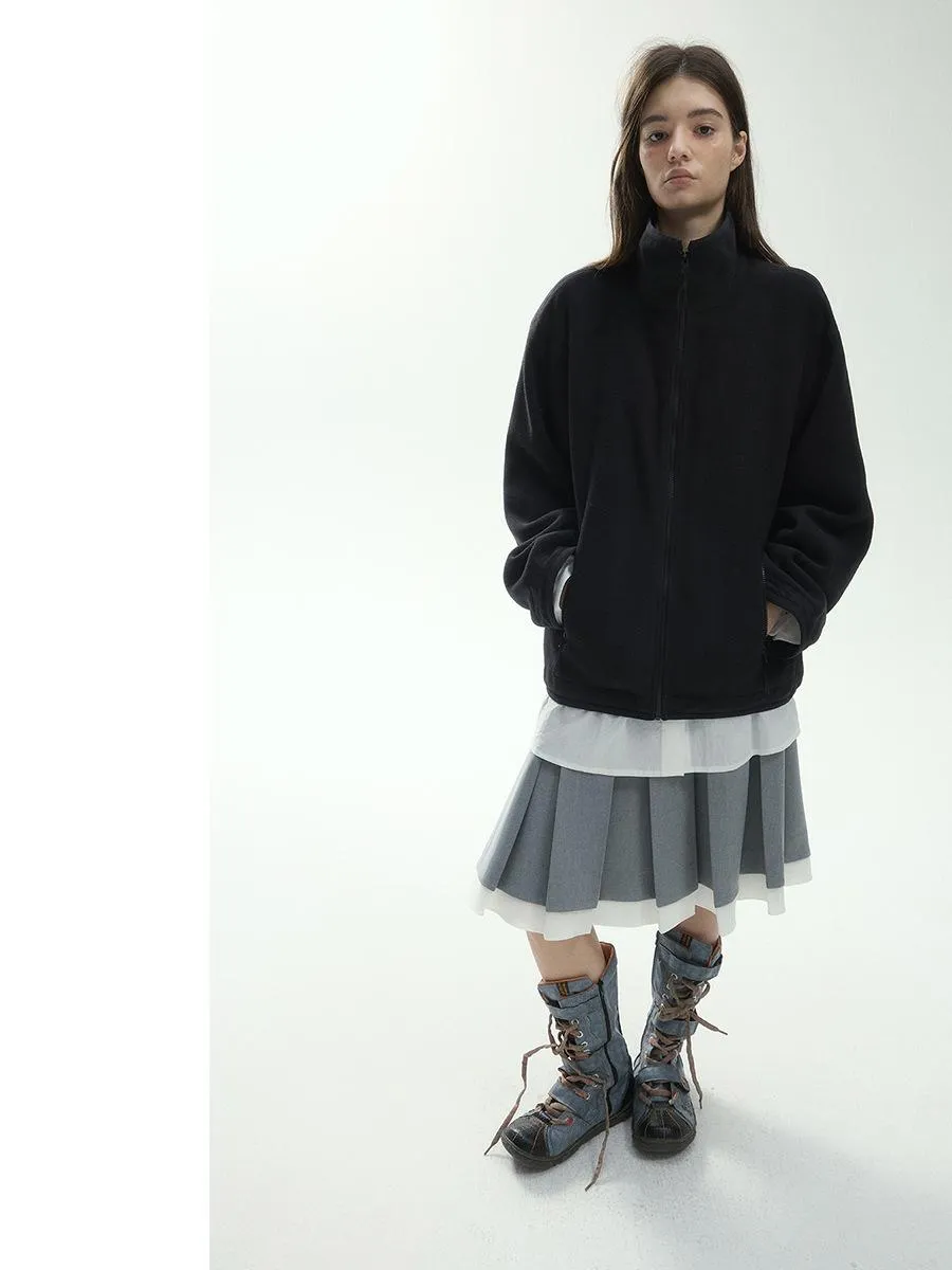 Zip-Up Fleece Jacket