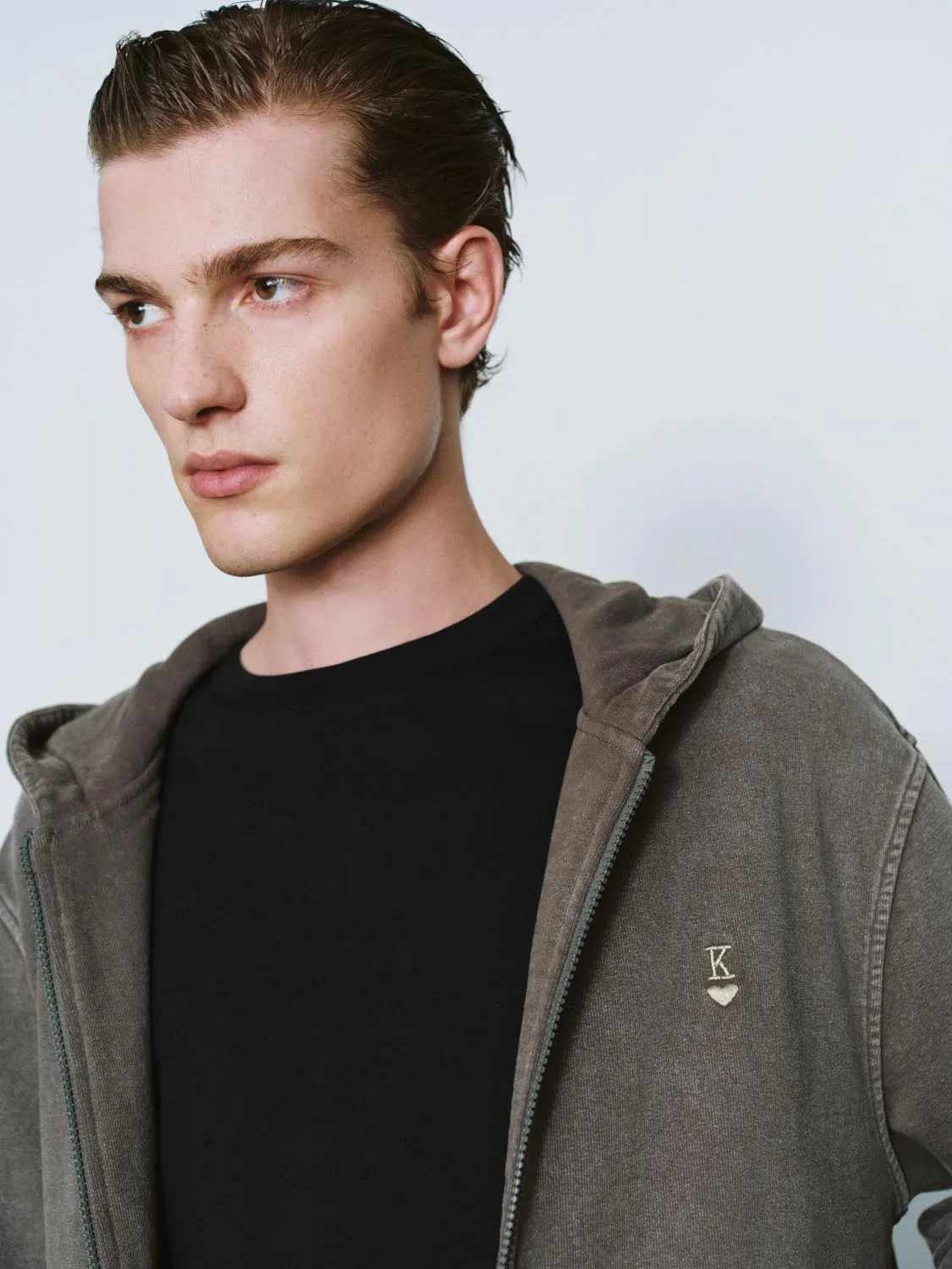 Zip Up Front Hoodie Jackets