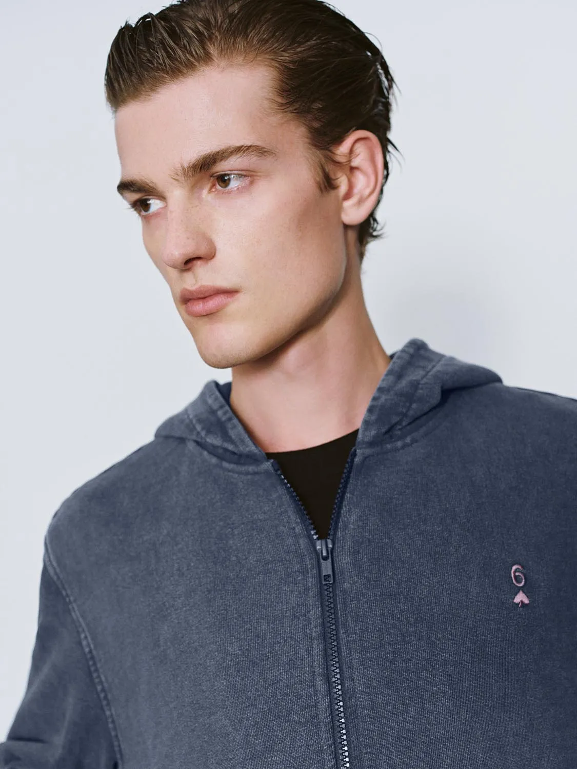 Zip Up Front Hoodie Jackets