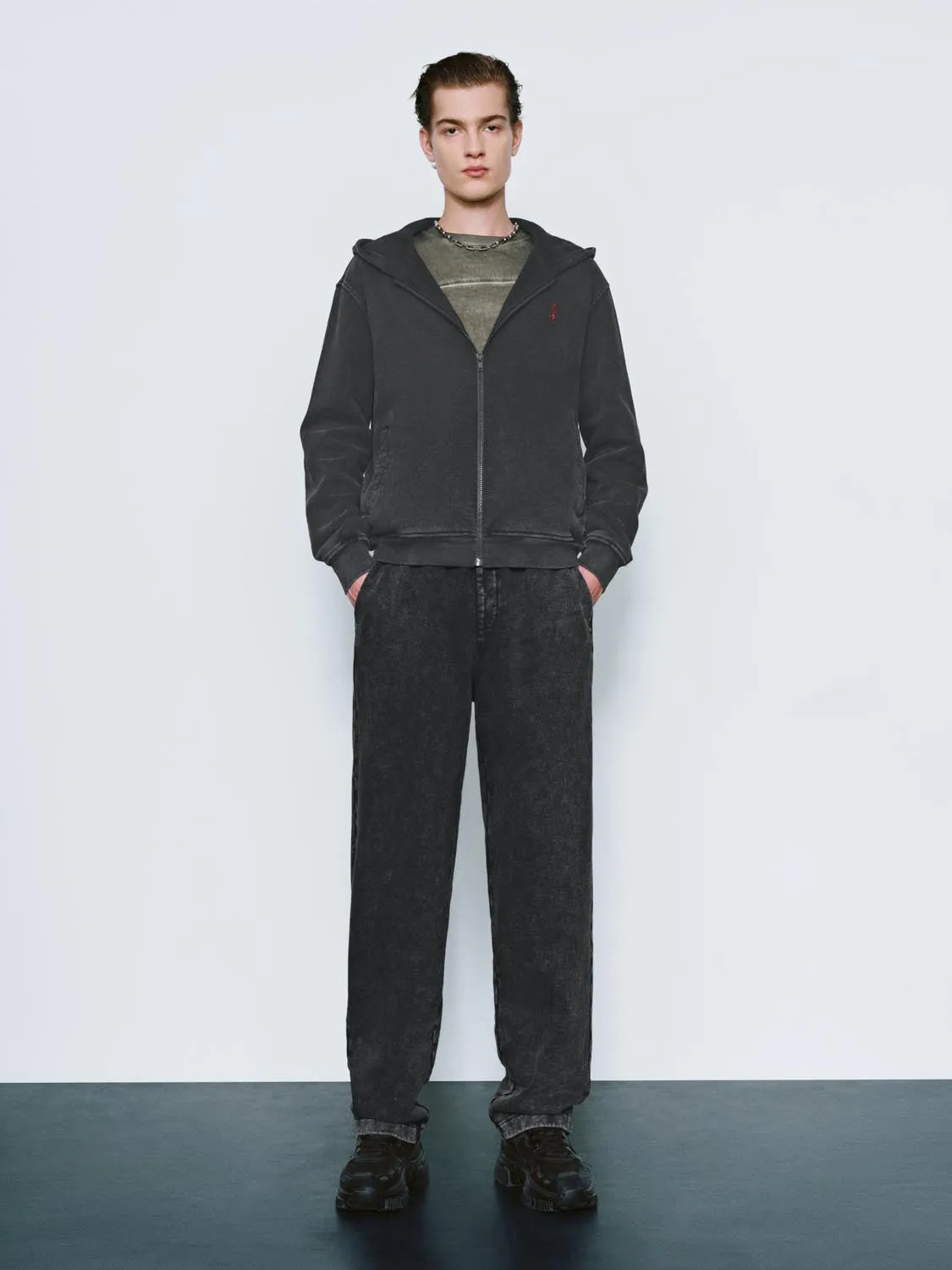 Zip Up Front Hoodie Jackets