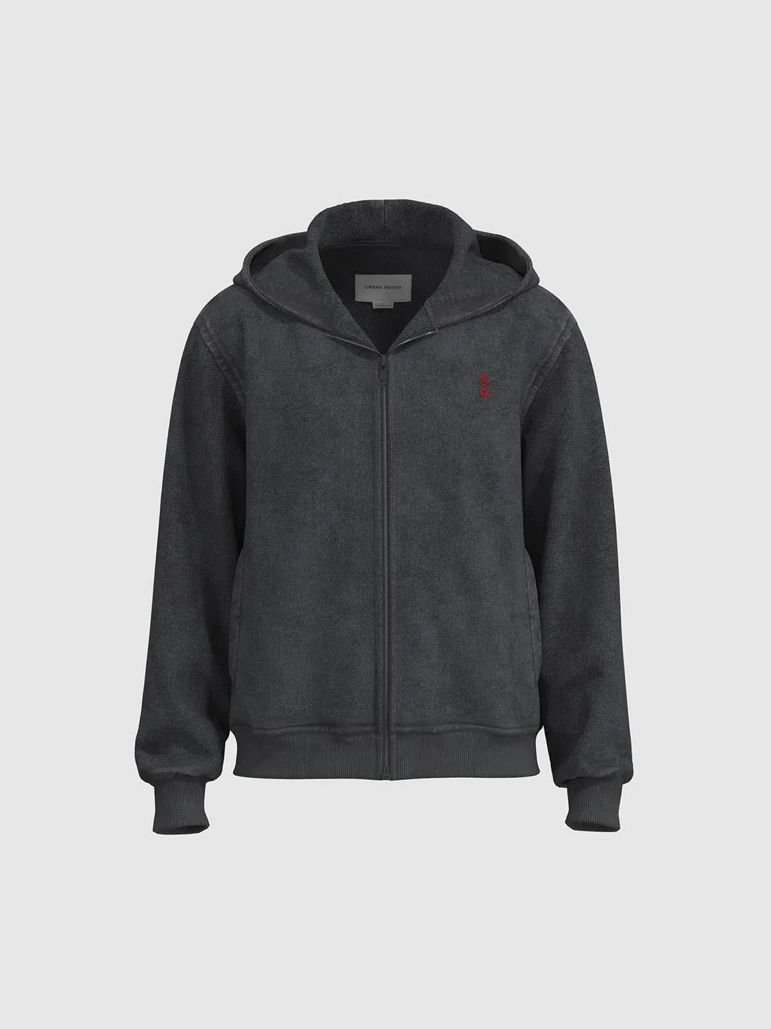 Zip Up Front Hoodie Jackets
