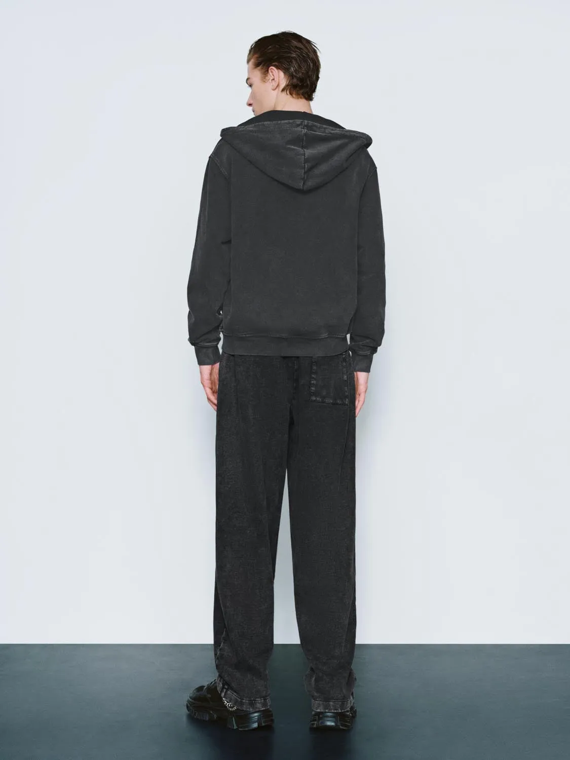 Zip Up Front Hoodie Jackets