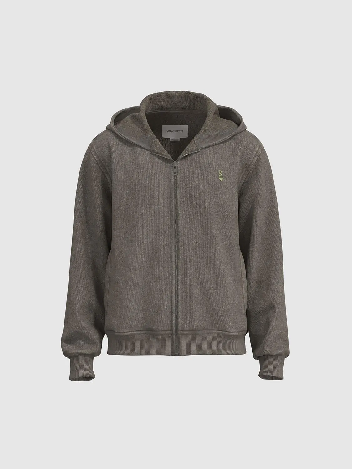 Zip Up Front Hoodie Jackets