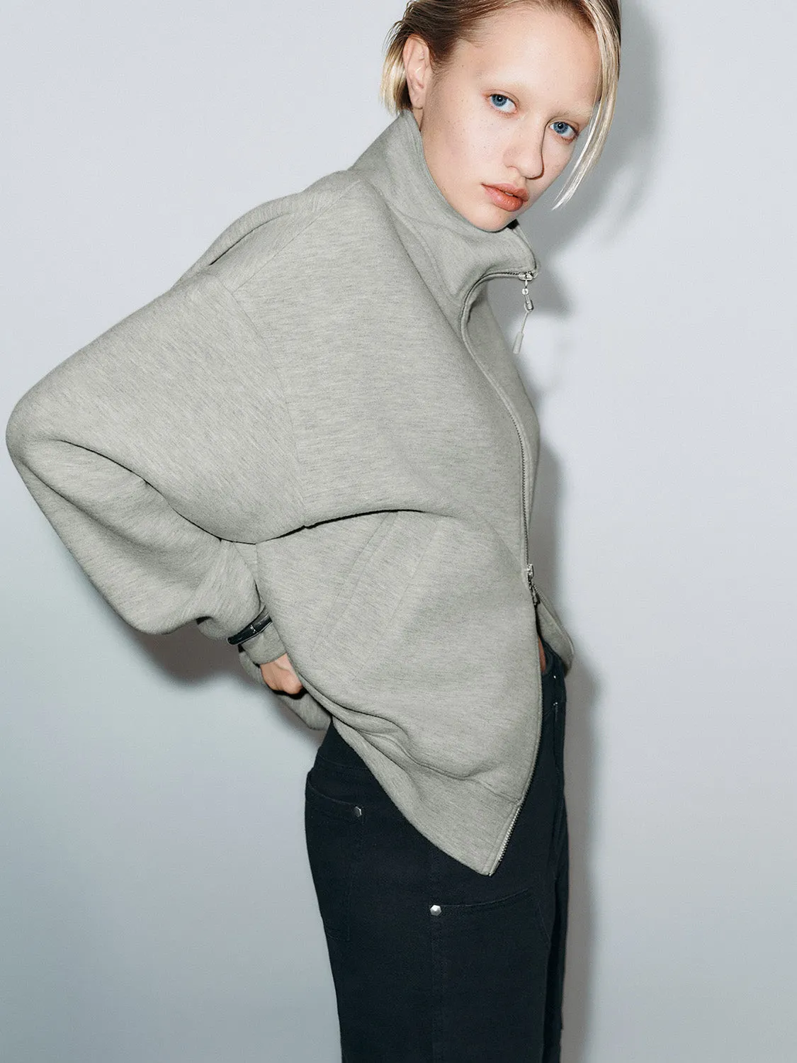 Zip Up Front Track Jackets