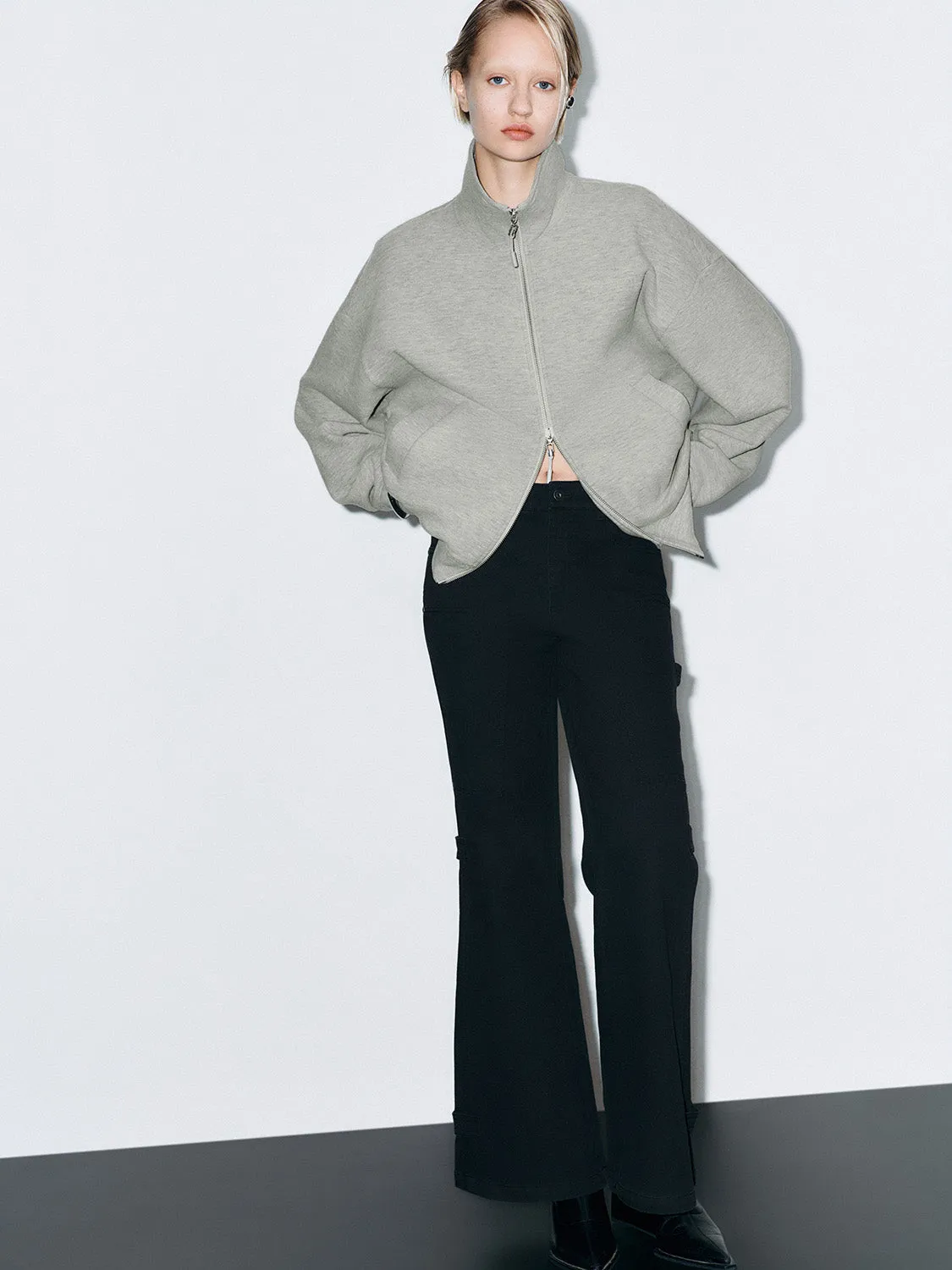 Zip Up Front Track Jackets
