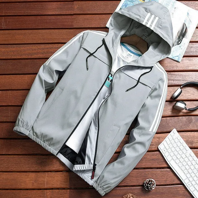 Zip Up Men Jacket