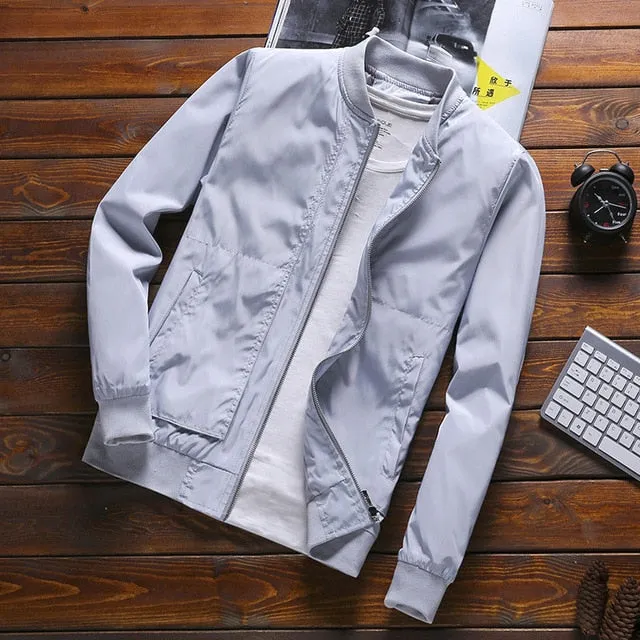 Zip Up Men Jacket