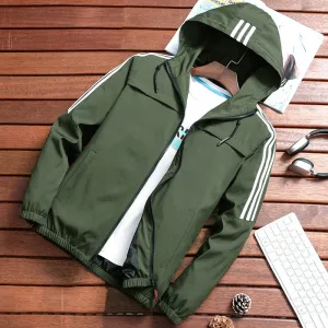 Zip Up Men Jacket
