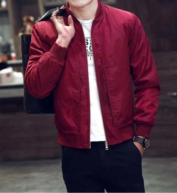 Zip Up Men Jacket