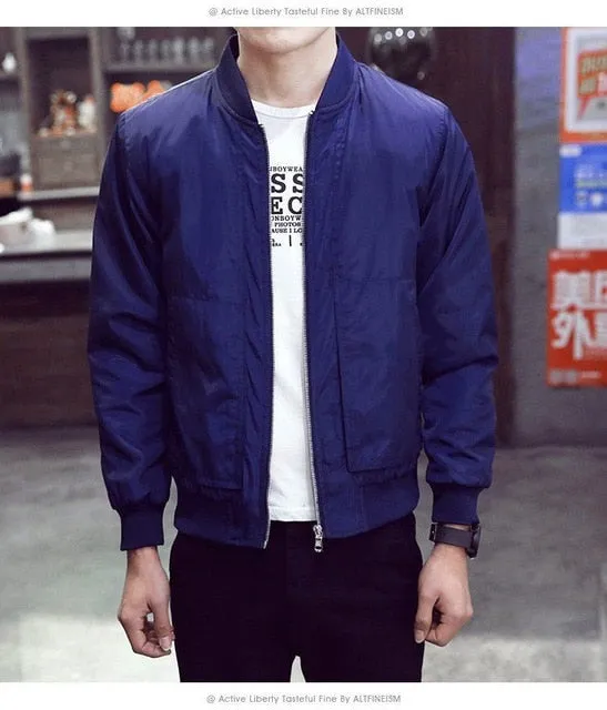 Zip Up Men Jacket