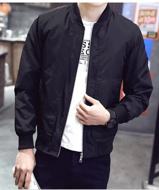 Zip Up Men Jacket
